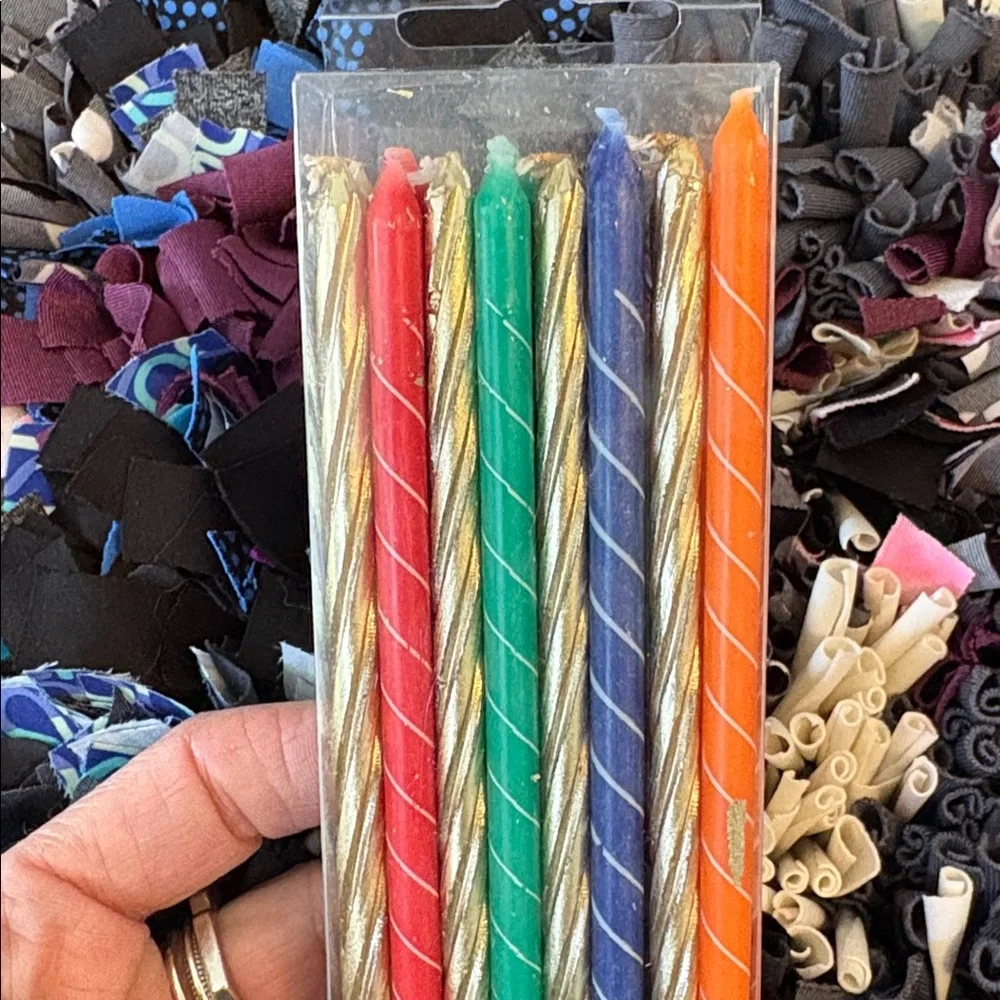 🆕Papyrus Metallic Birthday Candles